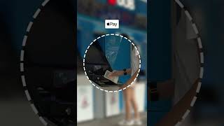 Cash withdrawal with just Apple Pay in Singapore No cards or phone needed applewatch apple [upl. by Egroeg]