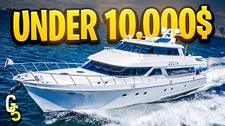 6 Yachts You Can Purchase For Under 10000 [upl. by Isola530]