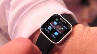 Sony Ericsson Smart Watch handson [upl. by Fineman]