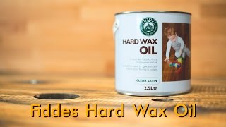 What the Pro’s Use  Fiddes Hardwax Oil  How to Apply Hard Wax Oil Video [upl. by Ayerdna]