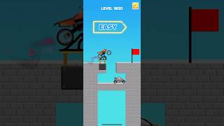 Draw bridge puzzle game level 1830 gaming drawing Shorts [upl. by Ellenwad]