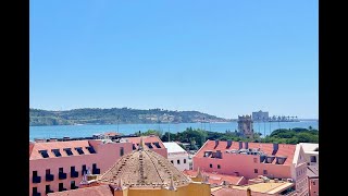 RENT  LISBON in BELÉM ap T2 with BEAUTIFUL VIEW TEJO RIVER Garage [upl. by Nabila914]