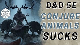 Conjure Animals is One of the WORST Spells in DampD 5e [upl. by Huston]