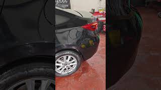 Mazda 3 2018 Single Stage Polish With Coating detailing [upl. by Tamis608]