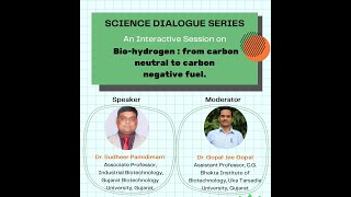 Biohydrogen  from carbon neutral to carbon negative fuel  Dr Sudheer Pamidimarri [upl. by Quintilla797]