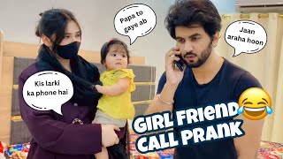 Girlfriend Call Prank on wife 😂 Prank Gone Wrong 😢 [upl. by Fabrianne]