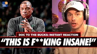 JJ Redicks Honest Reaction to Doc Rivers Taking Over as Head Coach of The Milwaukee Bucks [upl. by Yanad]