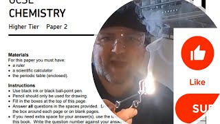 Chemistry GCSE AQA Paper 2 walkthrough 2022 pass Chemistry GCSE [upl. by Blondy]