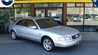 1997 Audi A8 42 QUATTRO AWD 145 KMs NO ACCIDENT 1 YR WRNTY for sale in Vancouver BC Canada [upl. by Ordisi]