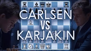 Magnus Carlsen vs Sergey Karjakin  2016 World Chess Championship Game 3 [upl. by Elyl]