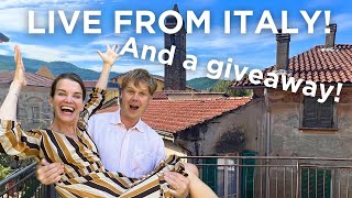 LIVE FROM ITALY and a giveaway too [upl. by Garlen]