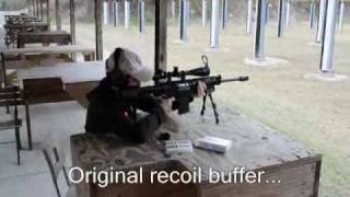 Enidine AR10 ARRestor Hydraulic Recoil Buffer Carbine Review [upl. by Cristine396]