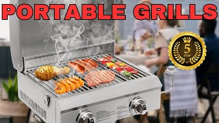 The 5 Best Portable Grills of 2024 🏆 Portable Tabletop Grills [upl. by Coady]