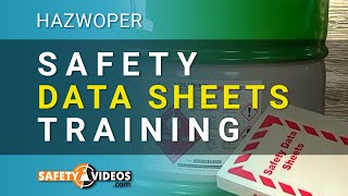 HAZWOPER Safety Data Sheets Training from SafetyVideoscom [upl. by Slaohcin]