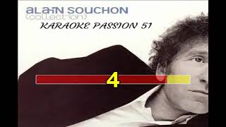 KARAOKE ALAIN SOUCHON  Rive gauche 1999 KARAOKE PASSION 51 [upl. by Stretch]