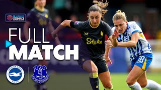 Full Match Brighton amp Hove Albion v Everton  Barclays WSL 202425 [upl. by Card]