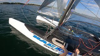 Sailing Nacra 500 MK2 Solo [upl. by Kcirdot]