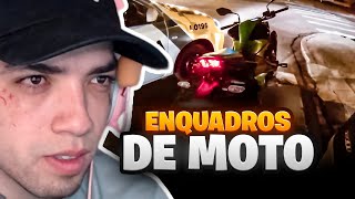 Reagindo a ENQUADROS DE MOTO EP 57 [upl. by Llenral]