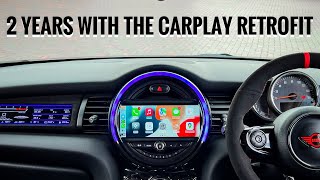 MINI F56 CARPLAY RETROFIT  2 YEARS ON [upl. by Yesiad]