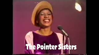 Slow Hand  The Pointer Sisters 1981 Live [upl. by Amikehs]