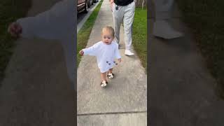 Rustyn really loves doggies😊 rustyn core funny baby family cute momlife shortvideo babyboy [upl. by Sacram]