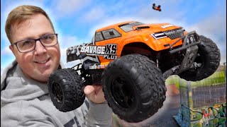 The WORLDS Fastest RC Monster Truck Mini [upl. by Ynwat]