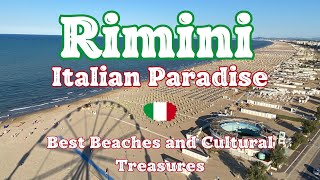 Rimini Italian Paradise Best Beaches and Cultural Treasures Travel Guide amp CityWalkingTour [upl. by Strohl]