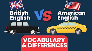 50 Differences Between 🇬🇧 British English Vs American English 🇺🇸 Vocabulary Words  Boost Word Power [upl. by Lihka]