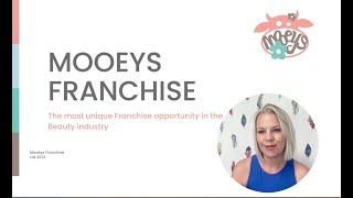 Find out more about the Mooeys Beauty Salon Franchise [upl. by Assetnoc964]