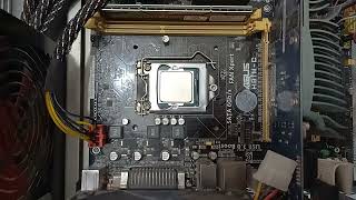 How To Fix PC Is On But No Signal  H81 motherboard 1150 CPU [upl. by Ylam]