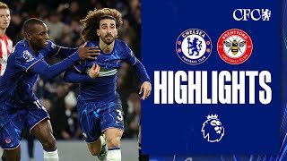 Chelsea 21 Brentford  HIGHLIGHTS  Premier League 2425 [upl. by Susy]