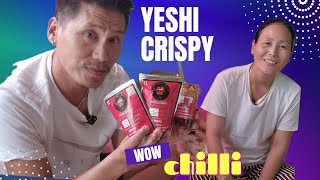 New Yeshi Crispy 💥 Home Made Chilli chips  Tibetan YouTuber  Tibetan Vlogger [upl. by Akcirahs]