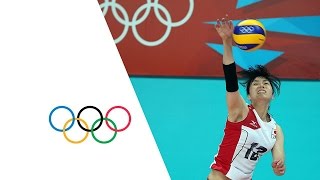 Womens Volleyball Quarter Finals  JPN v CHN  London 2012 Olympics [upl. by Sackman56]