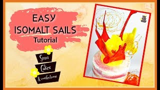 Easy Isomalt Sails Tutorial [upl. by Tecu]