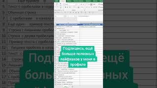 Как Удалить Лишние Пробелы в Excel за Секунды 🚀 [upl. by Rehpotsirhc]