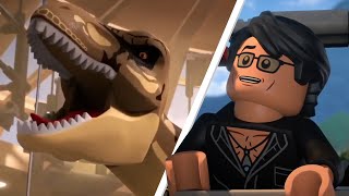 NEW LEGO JURASSIC PARK  The Unofficial Retelling Trailer [upl. by Eluk]