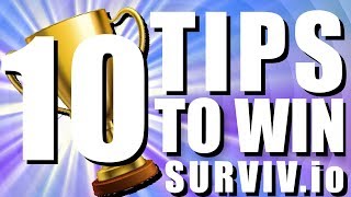 10 TIPS TO WIN MORE GAMES  SURVIVIO [upl. by Eirrej703]