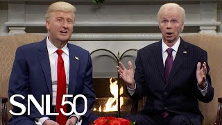 Trump and Biden Meeting Cold Open  SNL [upl. by Feucht287]