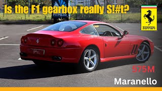 Ferrari 575M Maranello Review  Is the F1 gearbox really that bad [upl. by Sherline]