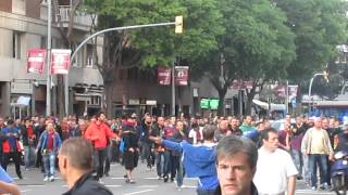 Confront Barca and Chelsea fans [upl. by Riha844]