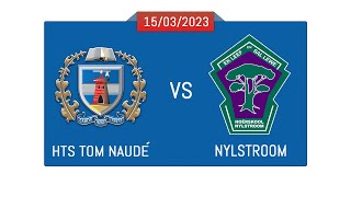 RUGBY  HTS Tom Naudé vs Hoërskool Nylstroom [upl. by Atinaj378]