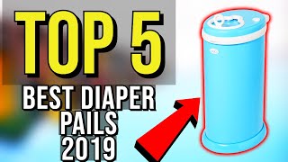 ✅ TOP 5 Best Diaper Pail 2019 [upl. by Annoyk229]