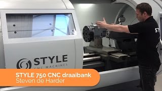 STYLE 750 CNC draaibank [upl. by Nnayt]