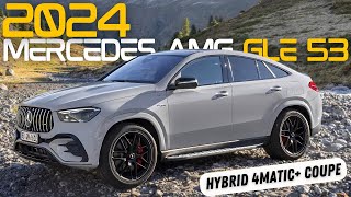 2024 Mercedes AMG GLE 53 HYBRID 4MATIC Coupe  Driving Interior Exterior and Price [upl. by Hsenid]