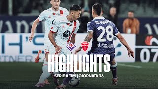 FIORENTINA 2  1 MONZA  HIGHLIGHTS SERIE A TIM [upl. by Laehcim]