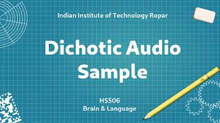 Dichotic Audio Sample 1 [upl. by Ellenaej831]