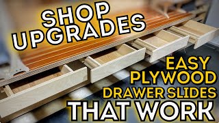 How To Make Drawers with NO Hardware [upl. by Babara750]