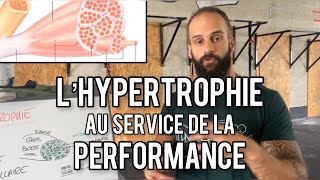 COMMENT prendre du MUSCLE  lhypertrophie au service de la performance [upl. by Enorel708]