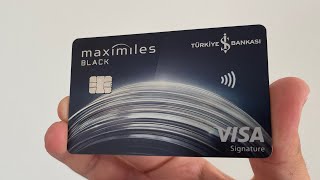 İş Bankası Maximiles Black Visa Signature Kredi Kartı İnceleme Videosu  Eh İşte [upl. by Muna611]