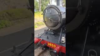 3850 running round at Cheltenham racecourse station GWSR 12th September 2024 [upl. by Brien809]